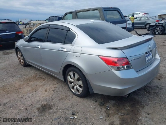 2009 Honda Accord Sdn EX-L with VIN 1HGCP36859A012046, listed as a IAAI auction lot 41454665 with 264542 miles. Bid and sale history available at carsss.com. Image 3.