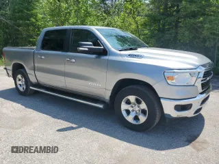 2019 Ram 1500 Big Horn with VIN 1C6SRFFT9KN619082, listed as a Copart auction lot 58554965 with 88,379 mi miles and Clean title. Bid and sale history available at DreamBid. Image 4.
