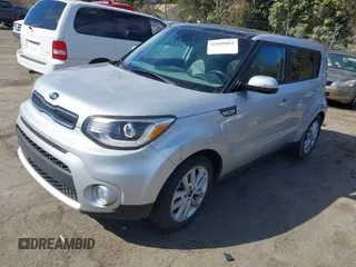 2018 Kia Soul + with VIN KNDJP3A59J7607163, listed as a IAAI auction lot 41689882 with 39,451 mi miles. Bid and sale history available at carsss.com. Image 18.