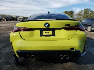 2021 BMW M4 Competition with VIN WBS33AZ09MCH46153, listed as a Copart auction lot 82263413 with 0 mi miles. Bid and sale history available at carsss.com. Image 6.
