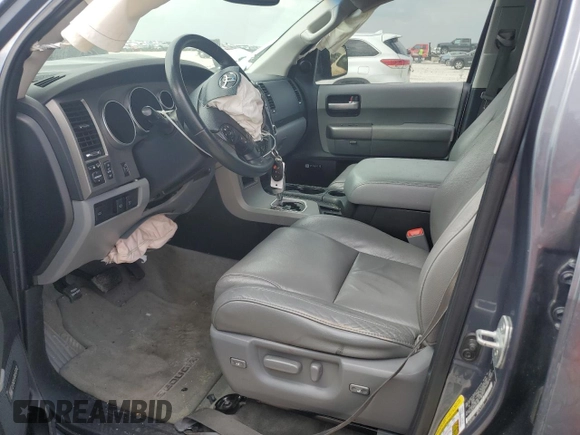 2010 Toyota Sequoia Ltd with VIN 5TDJW5G13AS031935, listed as a Copart auction lot 46876885 with 193,058 mi miles and Salvage Title. Bid and sale history available at carsss.com. Image 7.