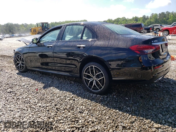 2022 Mercedes-Benz E 350 with VIN W1KZF8DB3NB014900, listed as a Copart auction lot 51530824 with 19,936 mi miles and Salvage title. Bid and sale history available at DreamBid. Image 2.