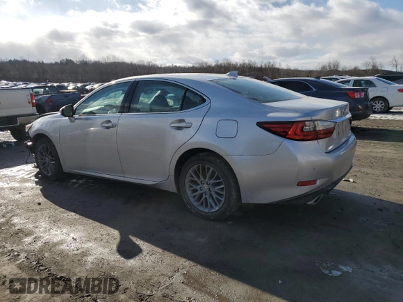 2018 Lexus ES with VIN 58ABK1GG4JU101875, listed as a Copart auction lot 43758595 with 0 mi miles and Salvage Title. Bid and sale history available at carsss.com. Image 2.