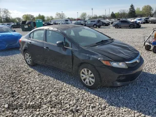 2012 Honda Civic LX with VIN 2HGFB2F56CH588345, listed as a Copart auction lot 54168335 with 149,901 mi miles and Salvage Title. Bid and sale history available at DreamBid. Image 4.