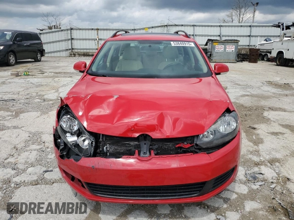 2012 Volkswagen Jetta TDI w/Sunroof & Nav with VIN 3VWPL7AJ6CM704157, listed as a Copart auction lot 53840915 with 246,335 mi miles and Salvage title. Bid and sale history available at DreamBid. Image 5.