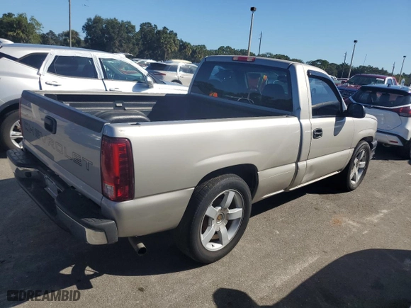 2007 Chevrolet Silverado 1500 Classic Work Truck with VIN 1GCEC14X37Z132704, listed as a Copart auction lot 74758504 with 86,440 mi miles and Clean Title. Bid and sale history available at carsss.com. Image 3.