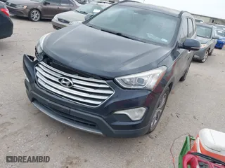 2014 Hyundai Santa Fe Limited with VIN KM8SN4HF6EU053565, listed as a IAAI auction lot 41799411 with 190,626 mi miles. Bid and sale history available at carsss.com. Image 2.