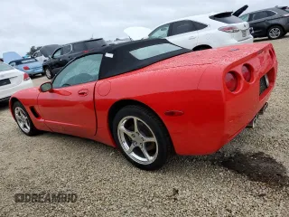 2002 Chevrolet Corvette with VIN 1G1YY32G725110548, listed as a Copart auction lot 74524004 with 0 mi miles and Salvage Title. Bid and sale history available at carsss.com. Image 2.