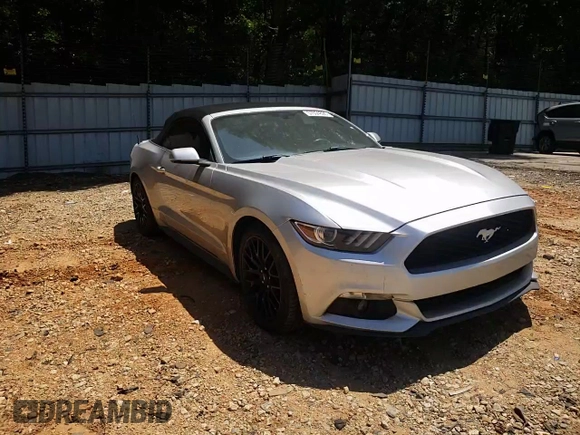 2017 Ford Mustang EcoBoost Premium with VIN 1FATP8UH3H5307982, listed as a Copart auction lot 57594895 with 58,955 mi miles and Salvage title. Bid and sale history available at DreamBid. Image 13.