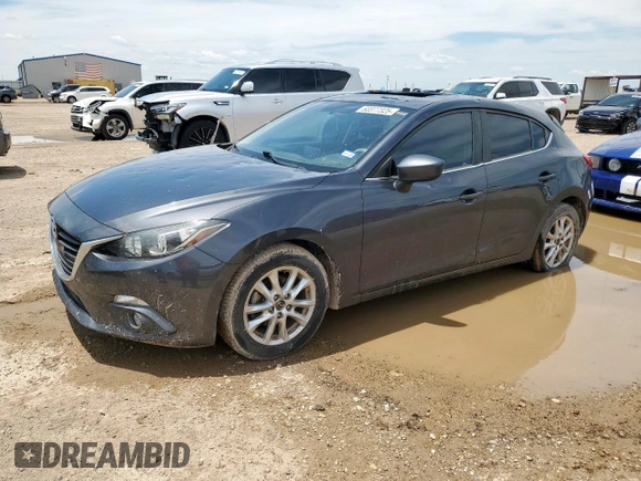 2015 Mazda 3 i Touring with VIN 3MZBM1L75FM214190, listed as a Copart auction lot 60377325 with 89,078 mi miles and Clean title. Bid and sale history available at DreamBid. Image 1.
