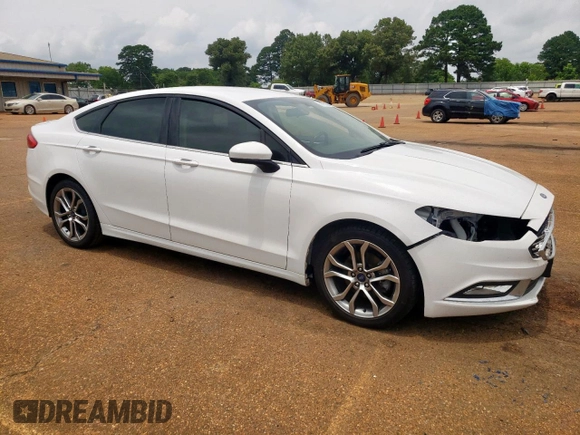 2017 Ford Fusion SE with VIN 3FA6P0H77HR216002, listed as a Copart auction lot 59891315 with 80,477 mi miles and Salvage title. Bid and sale history available at DreamBid. Image 4.