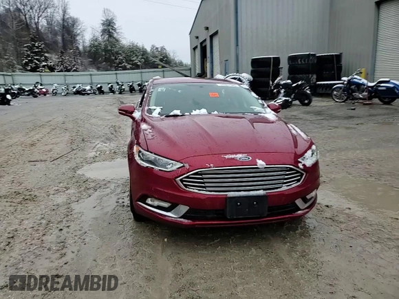 2017 Ford Fusion Titanium with VIN 3FA6P0K97HR154899, listed as a Copart auction lot 44807945 with 0 mi miles and Salvage Title. Bid and sale history available at carsss.com. Image 10.