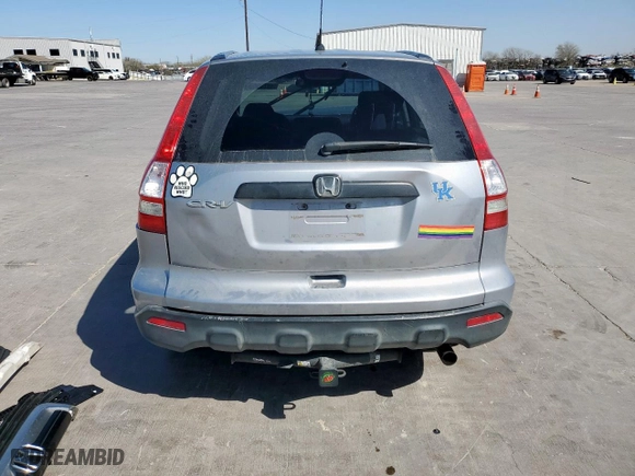 2008 Honda CR-V LX with VIN 3CZRE383X8G701140, listed as a Copart auction lot 49744205 with 272,964 mi miles and Salvage Title. Bid and sale history available at carsss.com. Image 6.