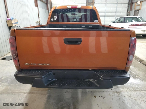 2006 Chevrolet Colorado Work Truck with VIN 1GCDT196268285512, listed as a Copart auction lot 80541544 with 124,196 mi miles and Clean Title. Bid and sale history available at carsss.com. Image 6.