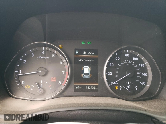 2018 Hyundai Elantra GT Sport with VIN KMHH55LC1JU038950, listed as a Copart auction lot 76299314 with 122,436 mi miles and Clean Title. Bid and sale history available at carsss.com. Image 9.