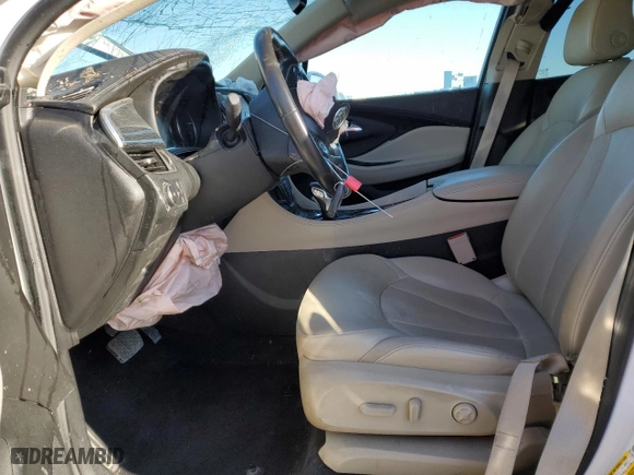 2017 Buick Envision Premium I with VIN LRBFXESXXHD242990, listed as a Copart auction lot 45805555 with 90,465 mi miles and Salvage Title. Bid and sale history available at carsss.com. Image 7.