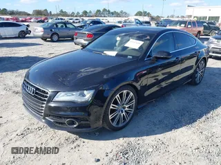 2013 Audi A7 3.0 Prestige with VIN WAU2GAFC2DN065112, listed as a IAAI auction lot 41117426 with 159,105 mi miles. Bid and sale history available at carsss.com. Image 6.