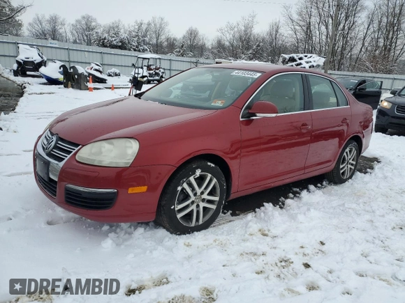 2006 Volkswagen Jetta 2.5L z VIN 3VWRG71K46M649069, wystawiony jako Copart lot #44103445 z przebiegiem 192 214 mil mil oraz Szkoda całkowita • Salvage title. Historia ofert i sprzedaży dostępna na DreamBid. Obrazek 1.