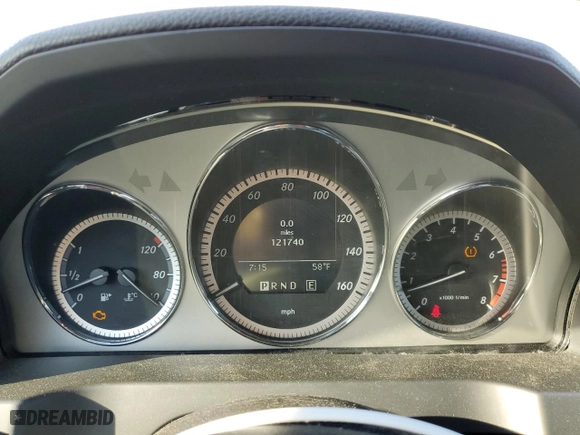 2011 Mercedes-Benz C-Class C 300 Sport with VIN WDDGF8BB4BR152958, listed as a Copart auction lot 51072765 with 121,740 mi miles and Clean Title. Bid and sale history available at carsss.com. Image 9.