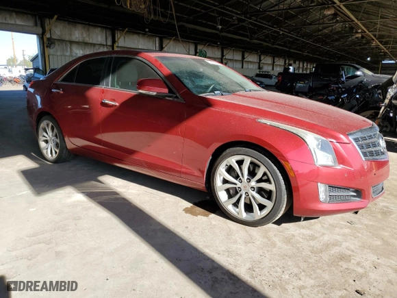 2013 Cadillac ATS Performance with VIN 1G6AC5S33D0112106, listed as a Copart auction lot 70874444 with 101,690 mi miles and Salvage Title. Bid and sale history available at carsss.com. Image 4.