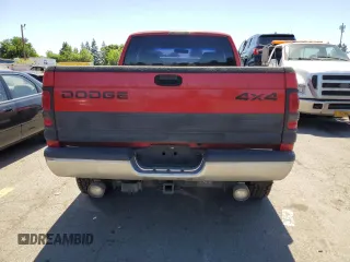 1999 Dodge Ram 2500 with VIN 1B7KF23WXXJ543539, listed as a Copart auction lot 58572814 with 167,808 mi miles and Clean Title. Bid and sale history available at carsss.com. Image 6.
