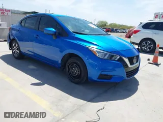 2021 Nissan Versa SV with VIN 3N1CN8EV7ML870390, listed as a IAAI auction lot 41833921 with 36,120 mi miles. Bid and sale history available at carsss.com. Image 1.