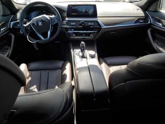 2020 BMW 5 Series with VIN WBAJB1C06LCD09913, listed as a Copart auction lot 71437384 with 5,544 mi miles and Salvage title. Bid and sale history available at DreamBid. Image 8.