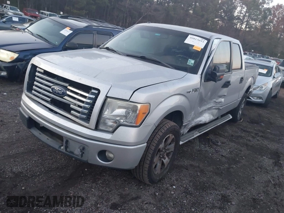 2012 Ford F-150 XL with VIN 1FTEW1CM4CKD41600, listed as a IAAI auction lot 40813693 with 332,680 mi miles. Bid and sale history available at carsss.com. Image 6.