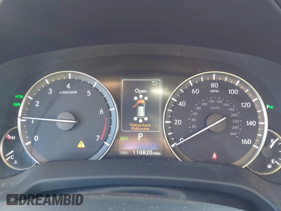 2016 Lexus RX 350 with VIN 2T2BZMCA4GC046615, listed as a IAAI auction lot 42321801 with 110,820 mi miles and . Bid and sale history available at DreamBid. Image 7.