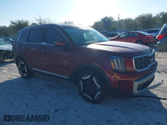 2023 Kia Telluride S with VIN 5XYP64GC4PG365452, listed as a IAAI auction lot 41772899 with 51,599 mi miles and . Bid and sale history available at DreamBid. Image 1.