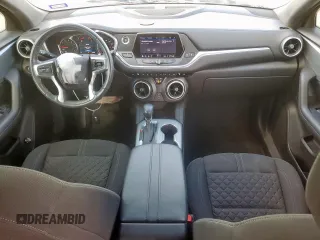 2020 Chevrolet Blazer LT with VIN 3GNKBCRS9LS654623, listed as a Copart auction lot 62659195 with 41,682 mi miles and Salvage title. Bid and sale history available at DreamBid. Image 8.