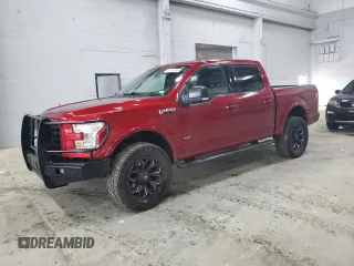 2016 Ford F-150 XLT with VIN 1FTEW1EP0GFC97424, listed as a Copart auction lot 62746505 with 171,445 mi miles and Salvage title. Bid and sale history available at DreamBid. Image 1.