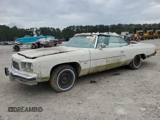 1975 Chevrolet Caprice z VIN 1N67H5Y196275, wystawiony jako Copart lot #43452985 z przebiegiem 28 996 mil mil oraz Czysty tytuł • Clean title. Historia ofert i sprzedaży dostępna na DreamBid. Obrazek 1.