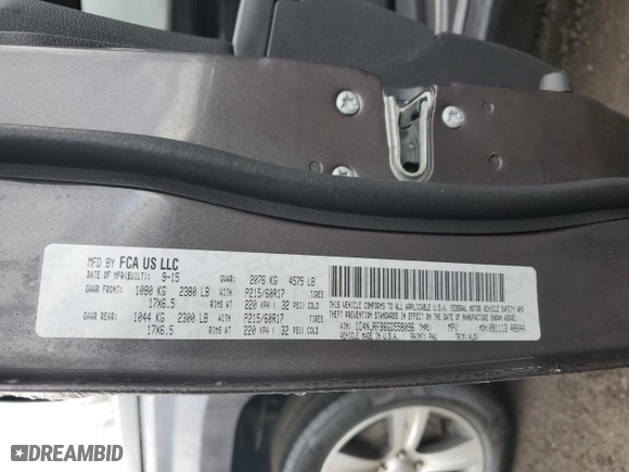 2016 Jeep Patriot High Altitude Edition with VIN 1C4NJRFB6GD558096, listed as a Copart auction lot 46862065 with 75,935 mi miles and Salvage Title. Bid and sale history available at carsss.com. Image 15.