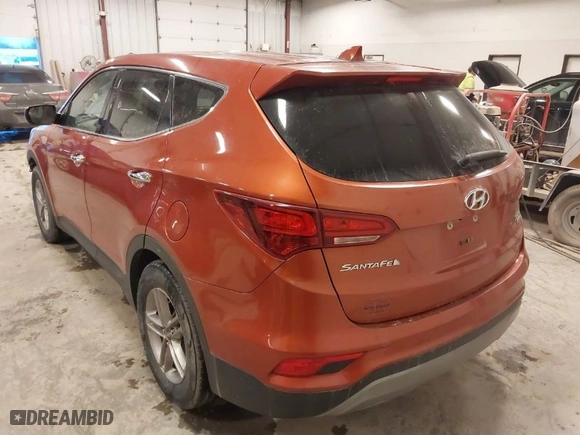 2017 Hyundai Santa Fe Sport 2.4L with VIN 5XYZTDLB8HG439889, listed as a IAAI auction lot 41416462 with 140,602 mi miles. Bid and sale history available at carsss.com. Image 3.