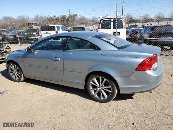 2011 Volvo C70 with VIN YV1672MC7BJ108421, listed as a Copart auction lot 47616585 with 27,071 mi miles and Salvage Title. Bid and sale history available at carsss.com. Image 2.