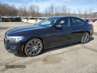 2017 BMW 5 Series 530i xDrive with VIN WBAJA7C31HG903970, listed as a Copart auction lot 48698485 with 157,934 mi miles and Clean Title. Bid and sale history available at carsss.com. Image 1.