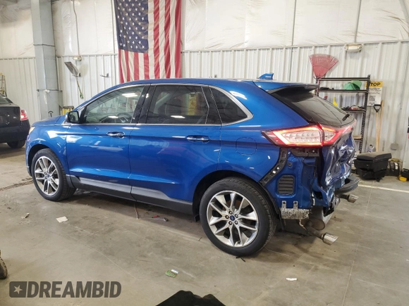 2018 Ford Edge Titanium with VIN 2FMPK4K89JBB18921, listed as a Copart auction lot 52107655 with 84,790 mi miles and Non Repairable. Bid and sale history available at carsss.com. Image 2.