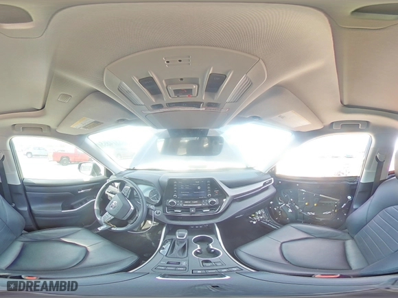 2020 Toyota Highlander XLE with VIN 5TDGZRBH1LS003373, listed as a Copart auction lot 53374895 with 42,994 mi miles and Salvage Title. Bid and sale history available at carsss.com. Image 16.