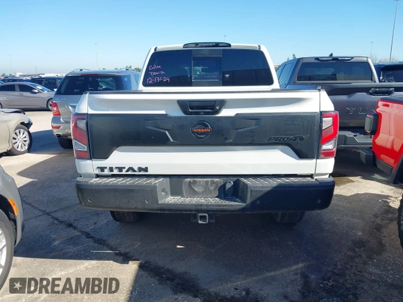 2021 Nissan Titan Pro-4X with VIN 1N6AA1ED5MN533759, listed as a IAAI auction lot 41203812 with 39,154 mi miles and . Bid and sale history available at DreamBid. Image 17.