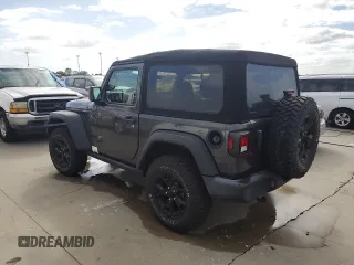 2021 Jeep Wrangler Sport with VIN 1C4GJXAG0MW571359, listed as a Copart auction lot 75189354 with 35,129 mi miles and Non Repairable. Bid and sale history available at DreamBid. Image 2.