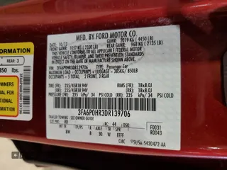 2013 Ford Fusion SE with VIN 3FA6P0HR3DR139706, listed as a Copart auction lot 53710085 with 73,877 mi miles and Salvage Title. Bid and sale history available at carsss.com. Image 12.
