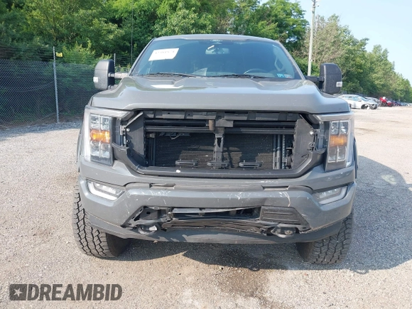 2021 Ford F-150 XL with VIN 1FTFW1E85MKD35973, listed as a IAAI auction lot 42381874 with 57,982 mi miles and . Bid and sale history available at DreamBid. Image 13.