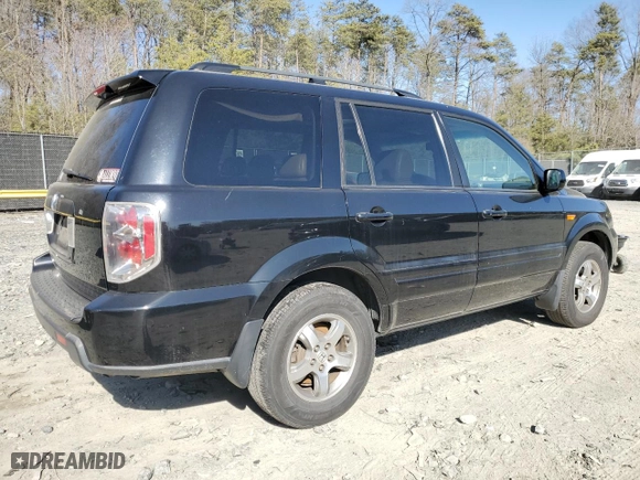2007 Honda Pilot EX-L with VIN 5FNYF28677B023194, listed as a Copart auction lot 48695415 with 234,437 mi miles and Clean Title. Bid and sale history available at carsss.com. Image 3.