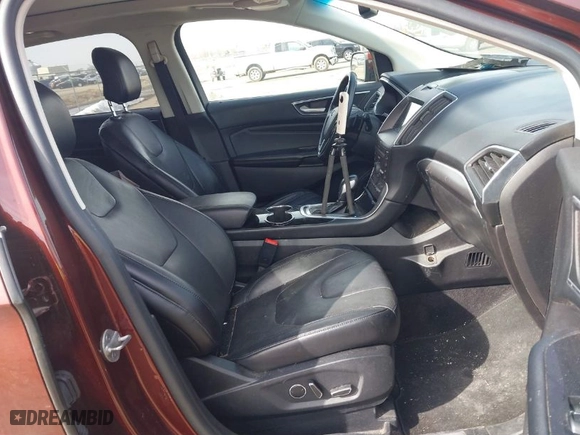 2016 Ford Edge Titanium with VIN 2FMPK4K97GBB10477, listed as a IAAI auction lot 41802156 with 136,303 mi miles. Bid and sale history available at carsss.com. Image 5.