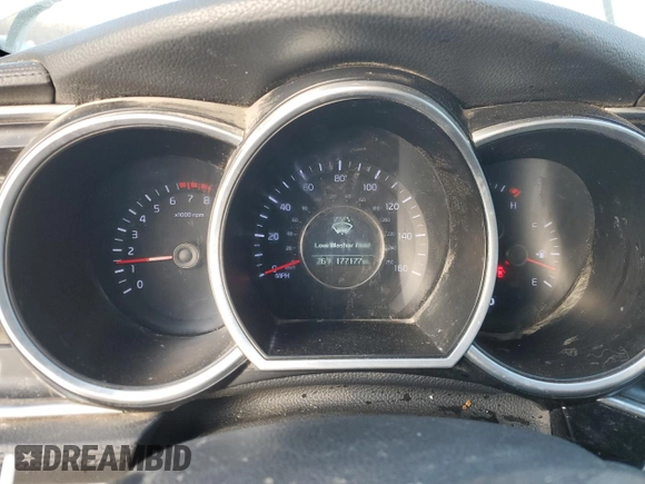 2015 Kia Optima EX with VIN 5XXGN4A77FG406786, listed as a Copart auction lot 87642785 with 177,177 mi miles and Salvage Title. Bid and sale history available at carsss.com. Image 9.