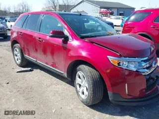 2013 Ford Edge SEL with VIN 2FMDK4JC1DBB77961, listed as a IAAI auction lot 41936661 with 158,148 mi miles. Bid and sale history available at carsss.com. Image 1.