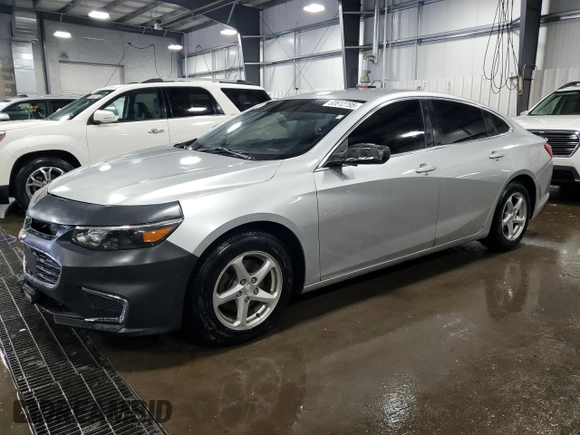 2016 Chevrolet Malibu LS with VIN 1G1ZB5ST1GF309787, listed as a Copart auction lot 60612795 with 109,157 mi miles and Salvage title. Bid and sale history available at DreamBid. Image 1.