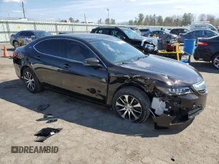 2016 Acura TLX with VIN 19UUB1F33GA010305, listed as a Copart auction lot 50541015 with 106,225 mi miles and Salvage Title. Bid and sale history available at carsss.com. Image 4.
