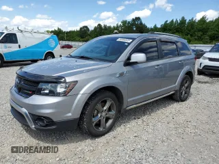 2016 Dodge Journey Crossroad Plus with VIN 3C4PDCGB8GT114577, listed as a Copart auction lot 58566835 with 154,706 mi miles and Salvage title. Bid and sale history available at DreamBid. Image 1.